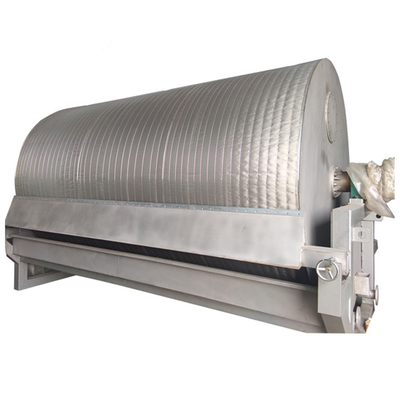 Équipement électrique de filtre à vide de pomme de terre de machine de développement de fécule de pommes de terre