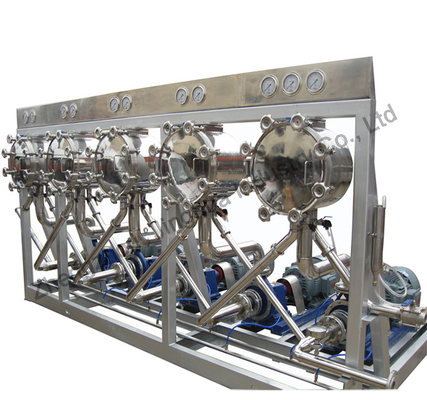 Chaîne de fabrication adaptée aux besoins du client acier inoxydable d'amidon de manioc de machine d'hydrocyclone