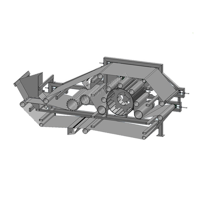 Fécule de pommes de terre 5.5kw électrique faisant l'équipement de déshydrateur de fibre de machine