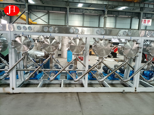 Machine à hydrocyclone compacte pour le traitement de l'amidon
