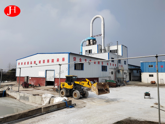 Machine de fabrication de fécule de manioc personnalisée pour le traitement de l'acier inoxydable