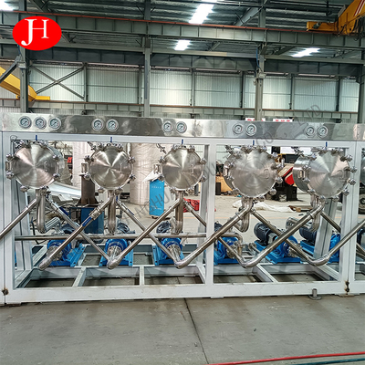 Machine de fabrication de fécule de pommes de terre douces