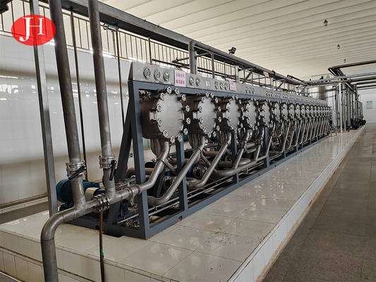 Machine de nettoyage de précision, de fraisage et d'emballage de l'amidon de la pomme de terre douce avec écran en acier inoxydable