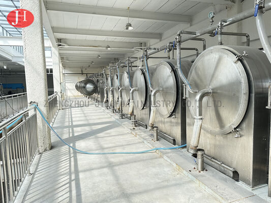 Fécule de pommes de terre de tamis de centrifugeuse de déshydratation faisant la machine