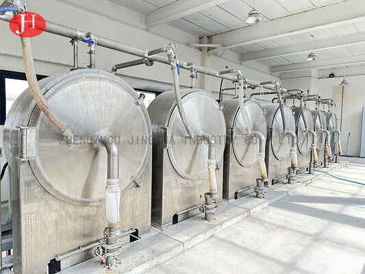 Fécule de pommes de terre de tamis de centrifugeuse de déshydratation faisant la machine