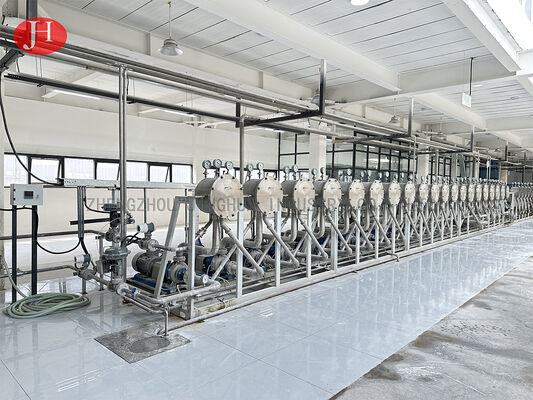 Équipement hydrocyclonique en acier inoxydable pour le traitement de l'amidon de manioc