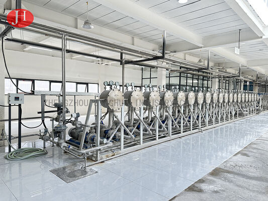 Machine de fabrication de poudre d'amidon de manioc personnalisée en acier inoxydable