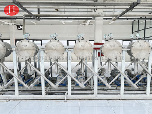 Machine de fabrication de poudre d'amidon de manioc personnalisée en acier inoxydable