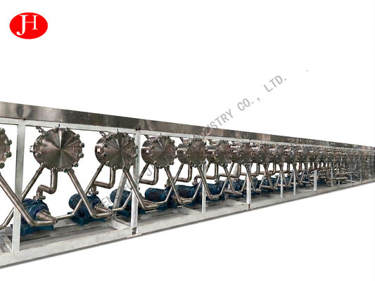 Groupe hydrocyclone conventionnel pour le traitement de l'amidon de manioc