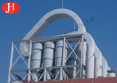 Matériel de séchage fonctionnant continu d'amidon de manioc de système plus sec de flux d'air