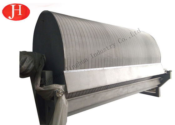 PLC Control Sweet Potato Starch Machine Stainless Steel Vacuum Filter Machine