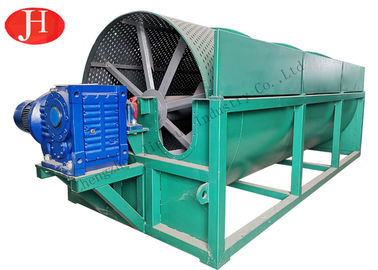 Fécule de pommes de terre de nettoyage rotatoire de solides solubles 30Kw faisant la machine
