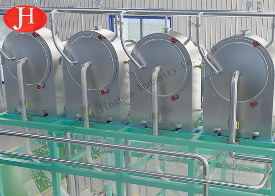 Fécule de pommes de terre de tamis de centrifugeuse de déshydratation faisant la machine