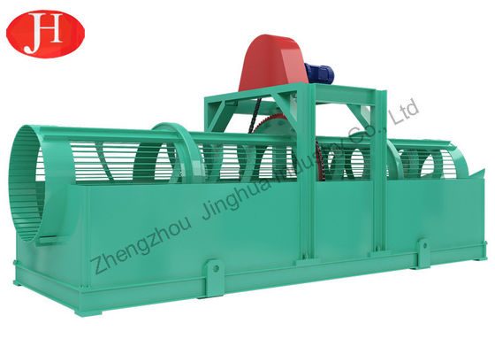 Machine de nettoyage de tamis de Desand de pommes de terre de cage sèche de fécule