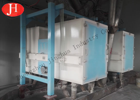 Machine de Potato Starch Making de tamis de poudre de quatre poubelles