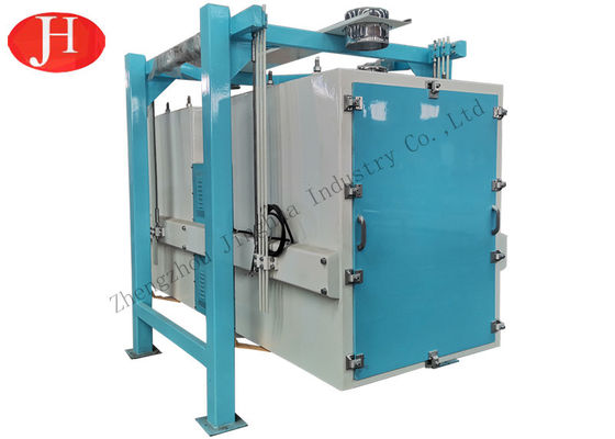 Plein maïs fermé Garri Processing Equipment de quatre poubelles