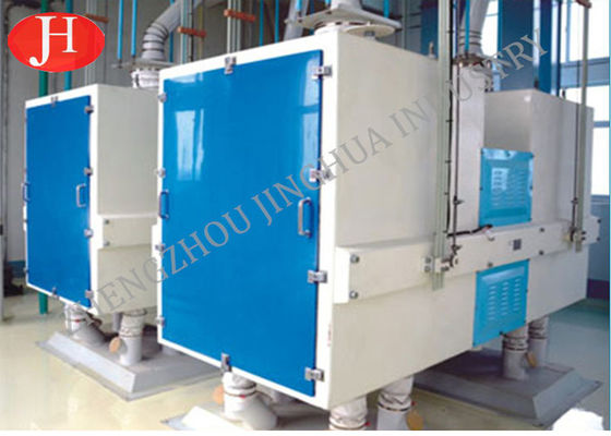 Plein maïs fermé Garri Processing Equipment de quatre poubelles