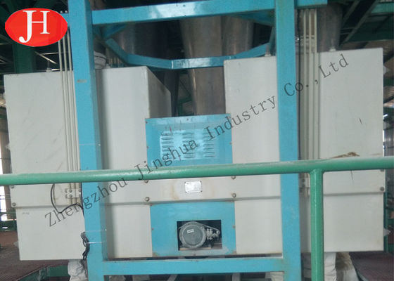 Tamis Grading Fufu Processing Machine 11t/H de quatre poubelles