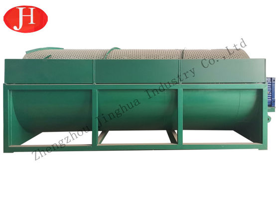 Fécule de pommes de terre de nettoyage rotatoire de solides solubles 30Kw faisant la machine