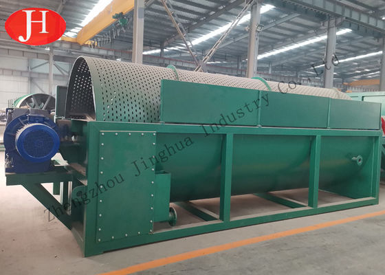 La machine à laver rotatoire d'amidon de patate douce de solides solubles poncent l'élimination