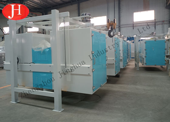Machine de évaluation 4t/H d'amidon de blé de double poubelle du diamètre 55mm