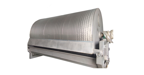 Équipement de filtre à vide de tambour rotatoire d'amidon de manioc d'acier inoxydable