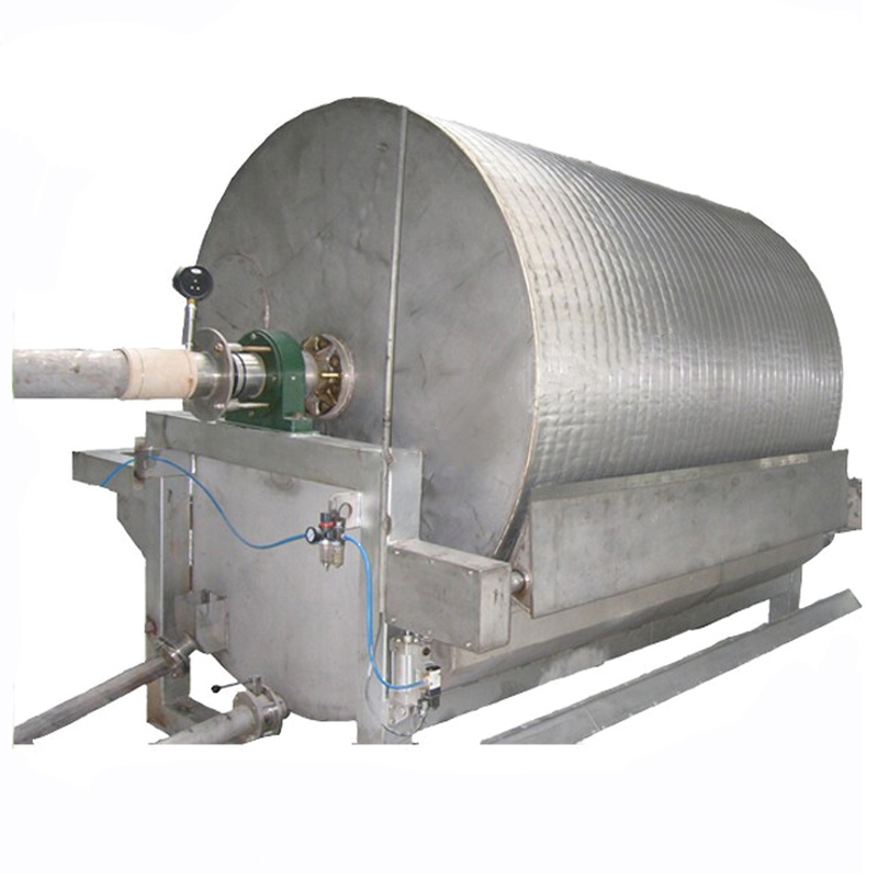 Chaîne de fabrication adaptée aux besoins du client de filtre à vide de machine de séparateur d'amidon de manioc