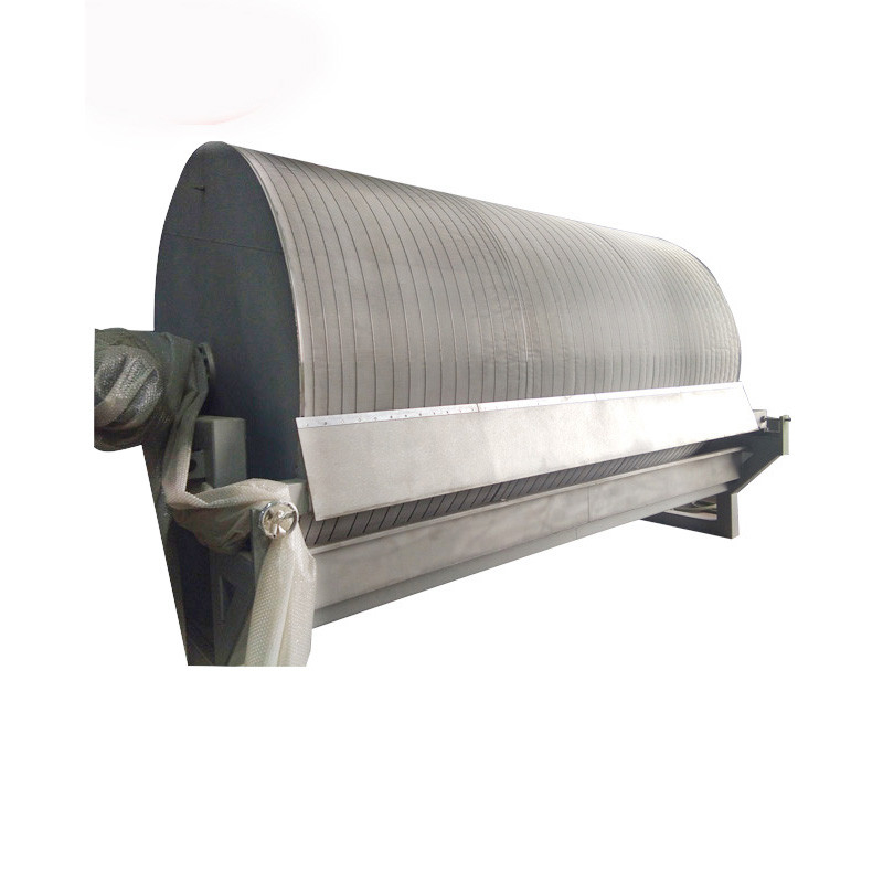 Filtre à vide adapté aux besoins du client de machine de déshydrateur de lait de fécule de pommes de terre 0.07Mpa