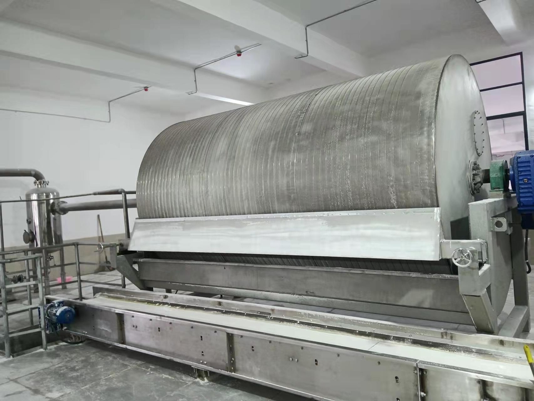 Chaîne de fabrication l'industrie alimentaire d'amidon de manioc de vide de machine de filtre