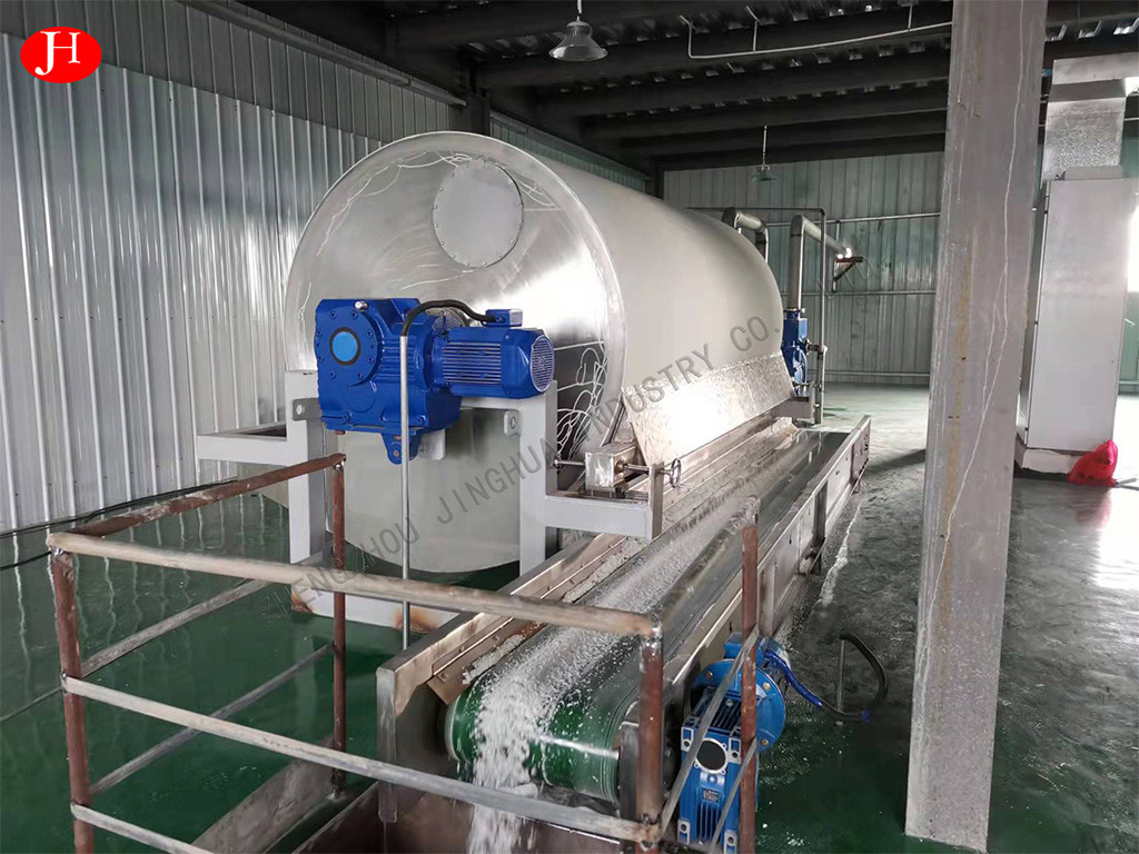 Équipement inoxydable de déshydrateur d'amidon de manioc de machine de filtre à vide