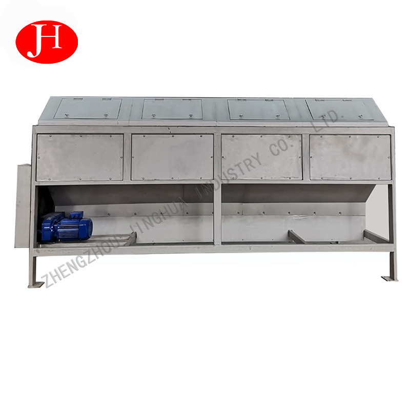 Machine de fabrication de fécule de manioc personnalisée avec puissance / tension adaptée