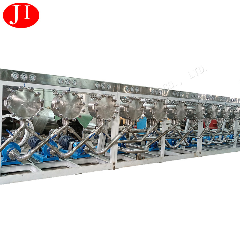 Machines de fabrication de farine de manioc à haute tension et à haute capacité de traitement