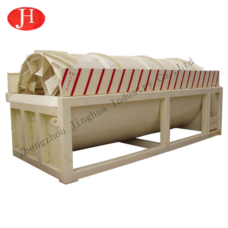 PLC Control Sweet Potato Starch Machine Cleaning Milling Packing Food Flour Grinding Mill Machine Equipment for Food Processing