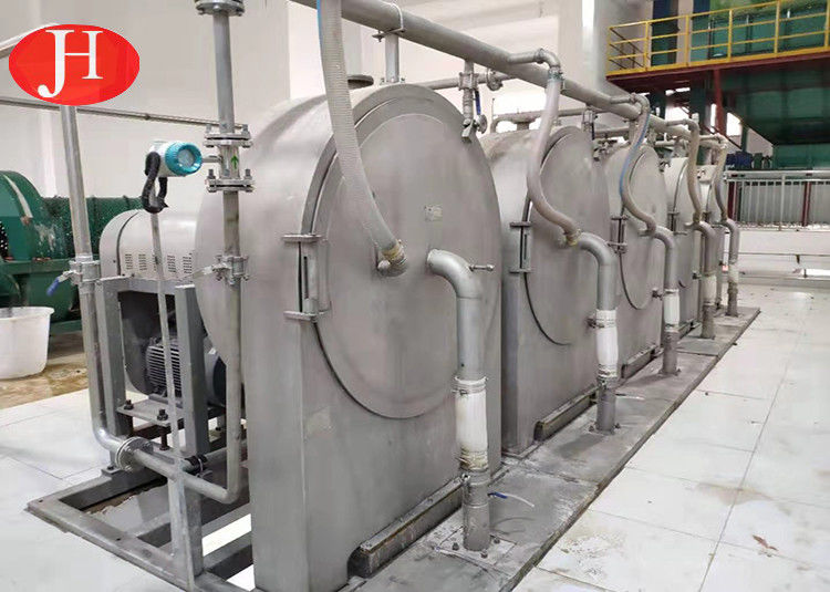 Équipement centrifuge de filtre d'eau de séparateur de fibre de boue d'amidon de blé de tamis