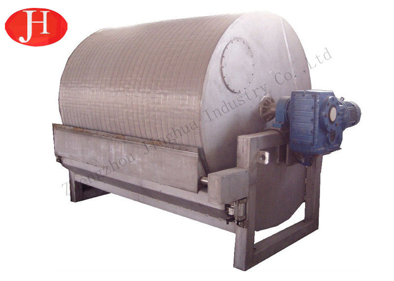 Machine de filtre à vide de tambour rotatoire pour le traitement d'amidon de patate douce
