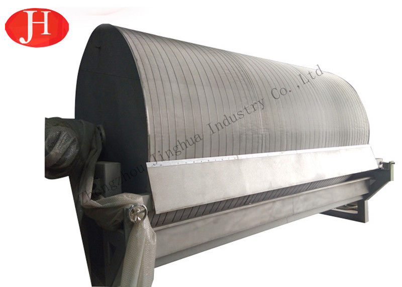 Asséchage de boue d'amidon de filtre à vide de machine de développement d'amidon de manioc de rendement élevé