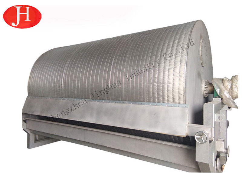 Machine de déshydrateur d'amidon de patate douce de filtre à vide d'opération automatique