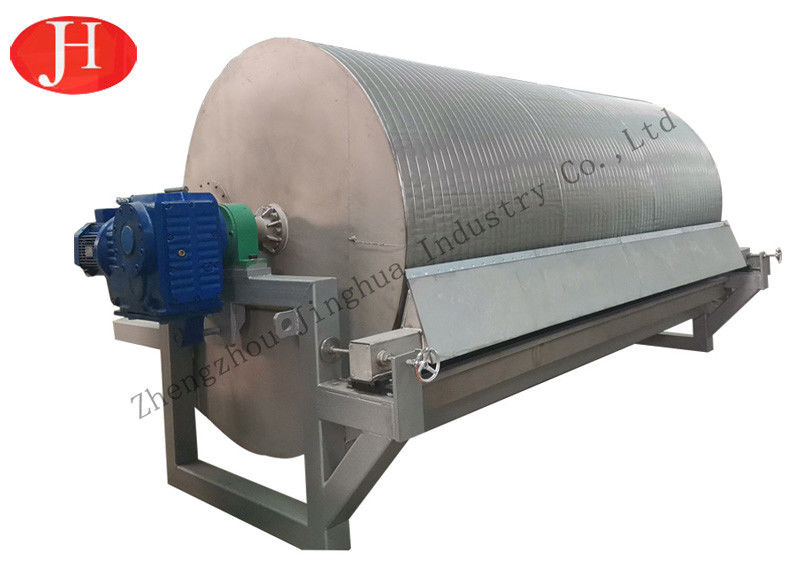 filtre à vide de l'eau de lait de l'installation de fabrication d'amidon de manioc 4kw 8t/H