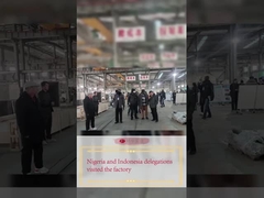 Des délégations du Nigeria et de l'Indonésie ont visité l'usine