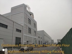 Traitement continu de la farine de pommes de terre douces équipements machine à amidon de pommes de terre douces