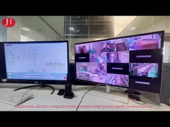 Système de commande électrique automatique de la chaîne de production de fécule de pommes de terre douces