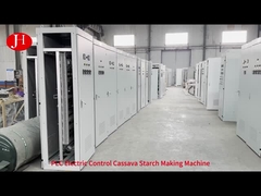 Machines de farine de pommes de terre sucrées sur mesure avec matériau en acier inoxydable et contrôle PLC