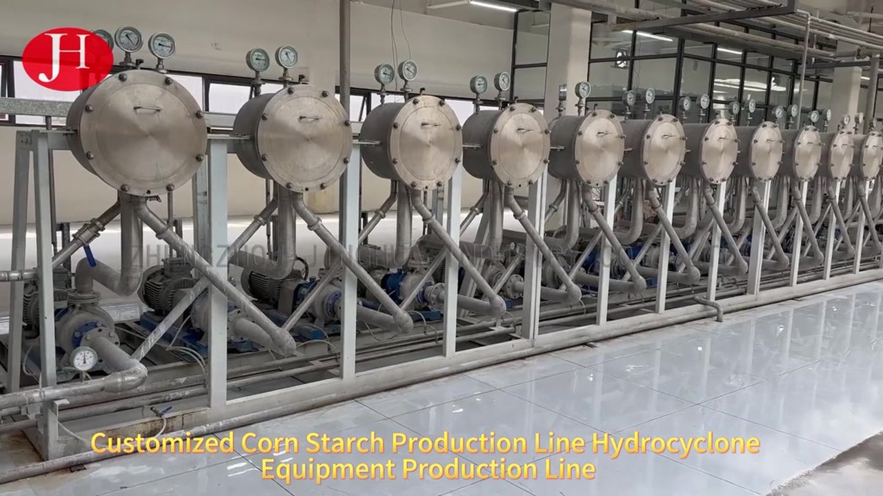 LA CHINE Équipement de séparation hydrocyclonique pour le traitement de l'amidon de manioc à vendre
