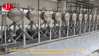 Ligne de production d'amidon de maïs et fonctionnement automatique pour la farine de maïs de qualité