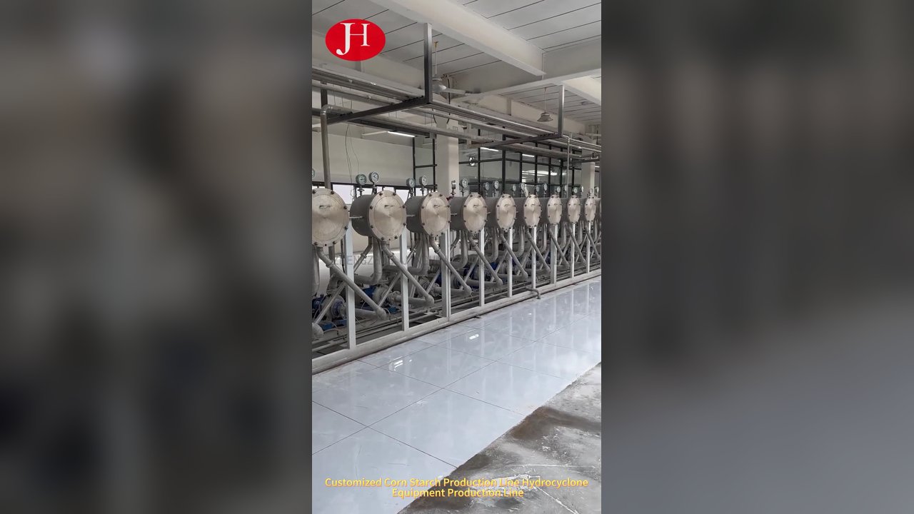 LA CHINE Équipement hydrocyclonique en acier inoxydable pour le traitement de l'amidon de manioc à vendre