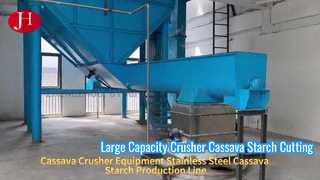 Large Capacity Crusher Cassava Starch Cutting Mill Making Equipment